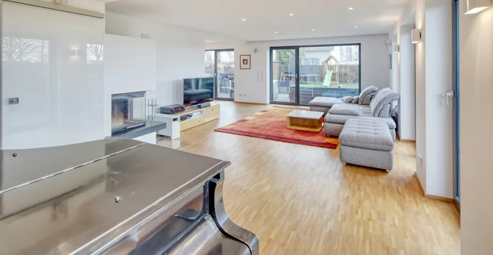 Wohnzimmer - weiterer Blick