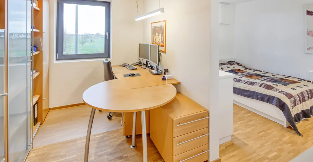 Büro- und Gästeschlafzimmer