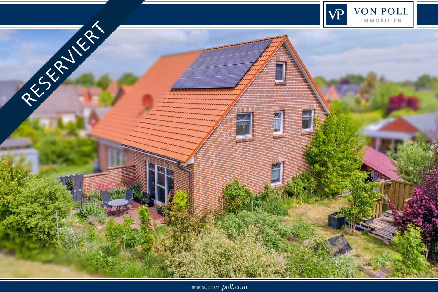 Gartenfreude trifft Wohnkomfort – Doppelhaushälfte mit Sonnenterrasse