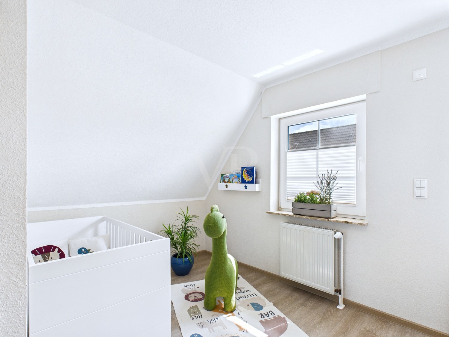Schlafzimmer I mit Babybett