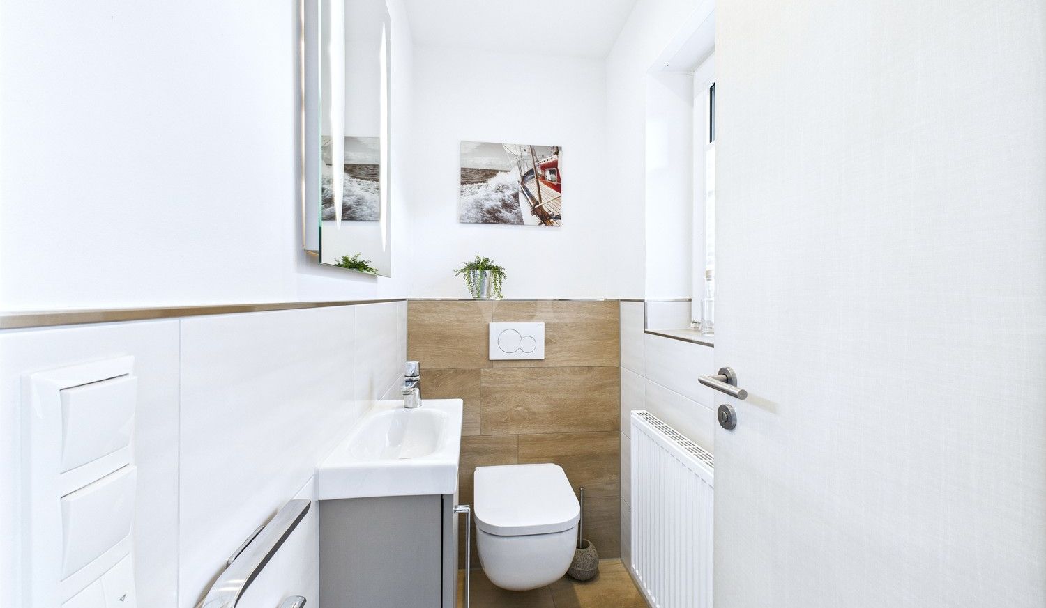 WC im Erdgeschoss