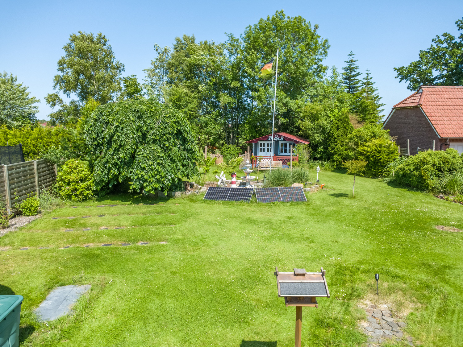 Blick in den Garten