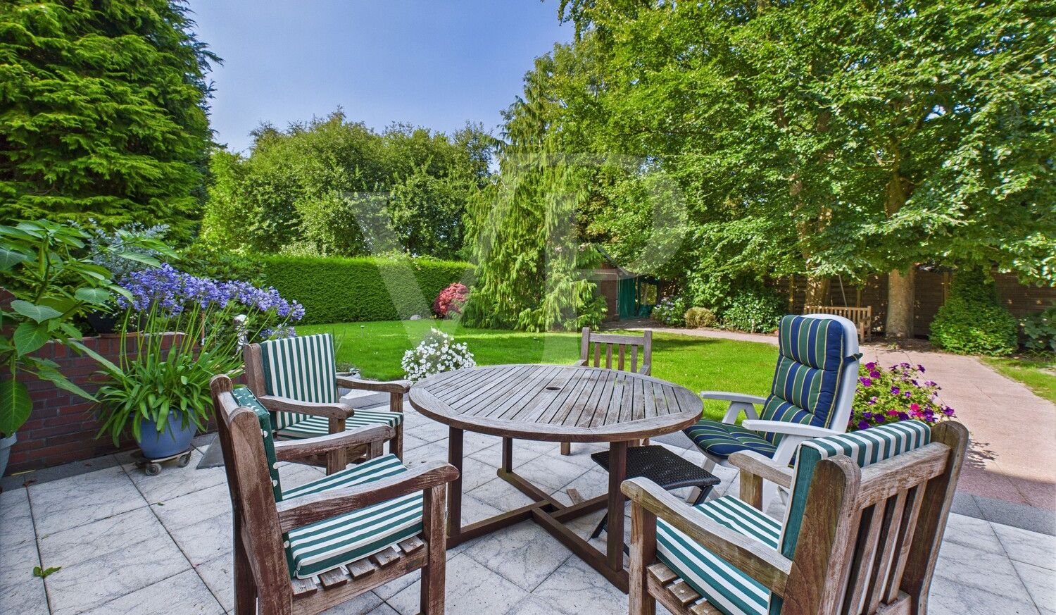 Terrasse und Garten