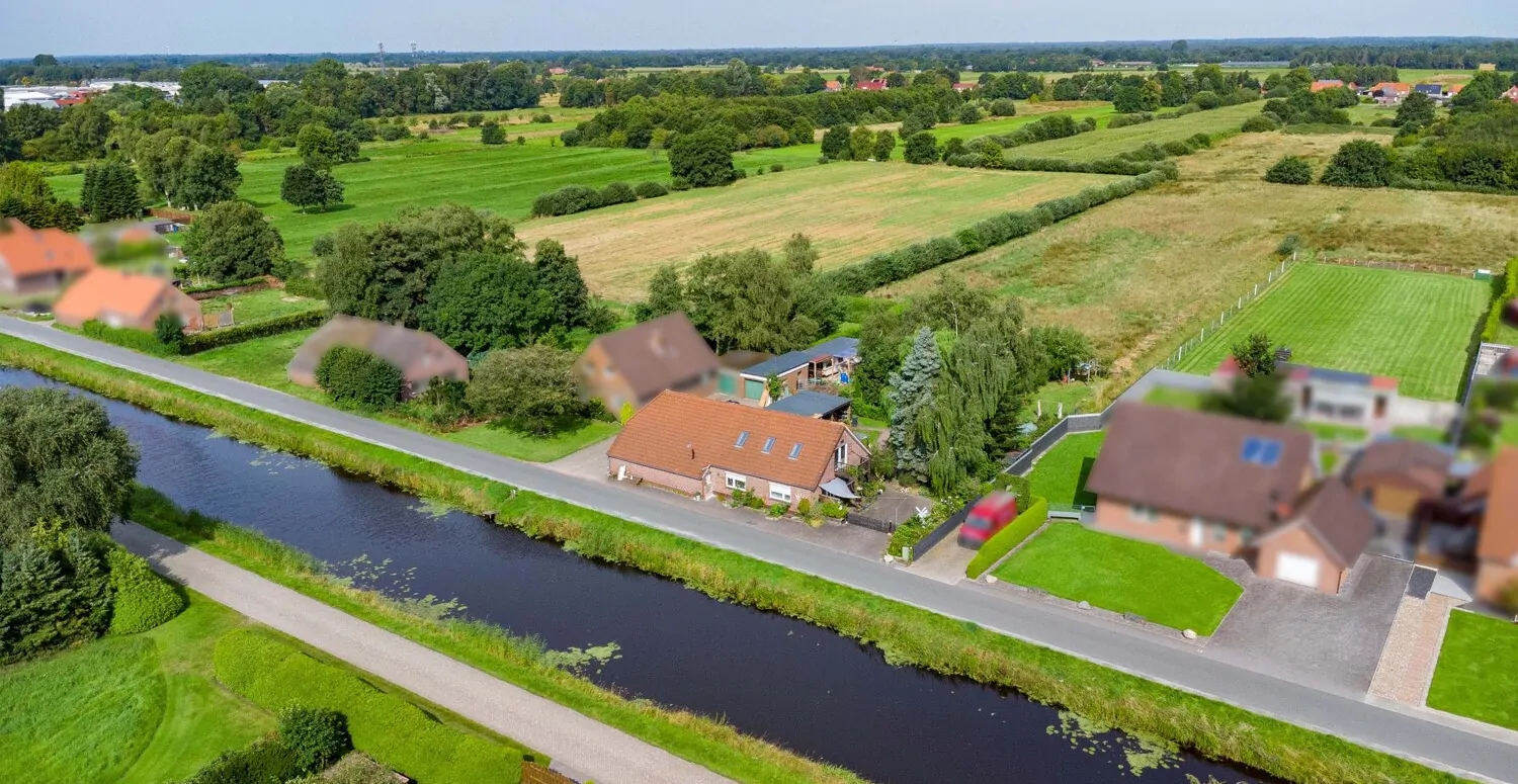 Landhaus am Kanal - Ausbaupotenzial und optionale Weidefläche