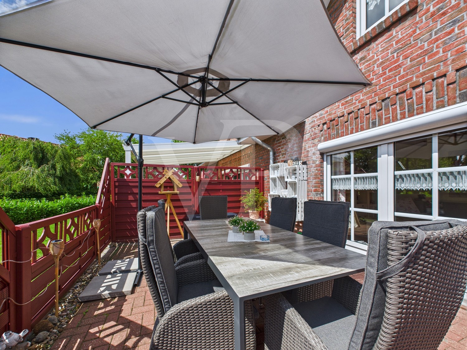 Terrasse - links