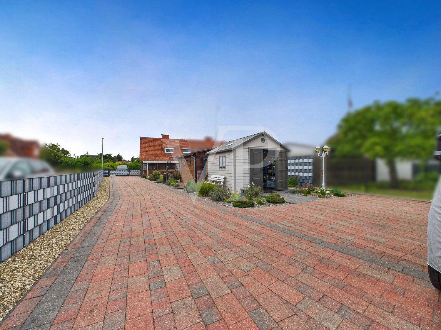 Geräteschuppen außen