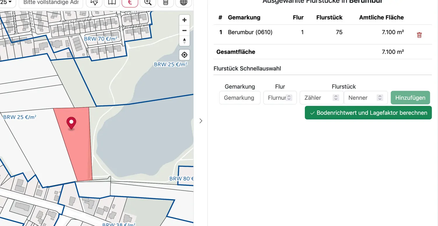 Grünland am Kiessee in Berumbur
