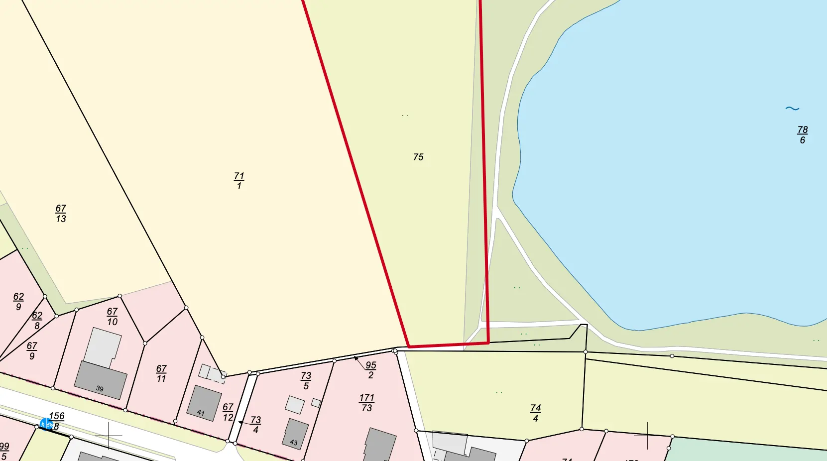 Grünland am Kiessee in Berumbur