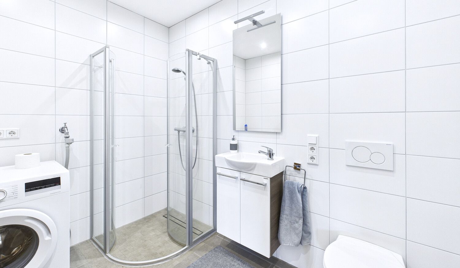 Badezimmer Büro DG