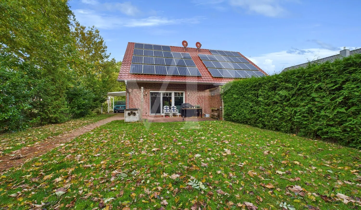 Rückansicht / Garten