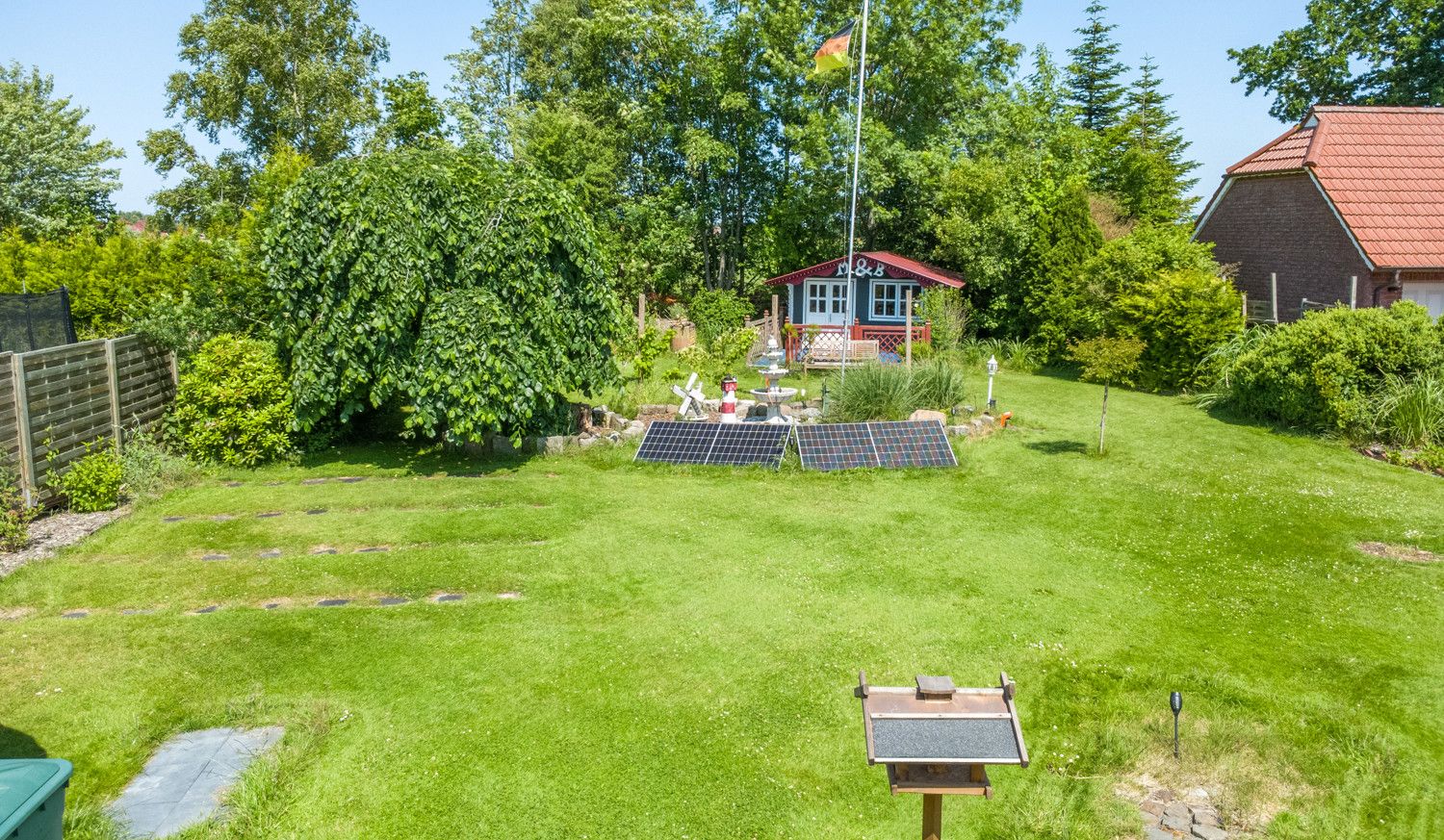 Blick in den Garten