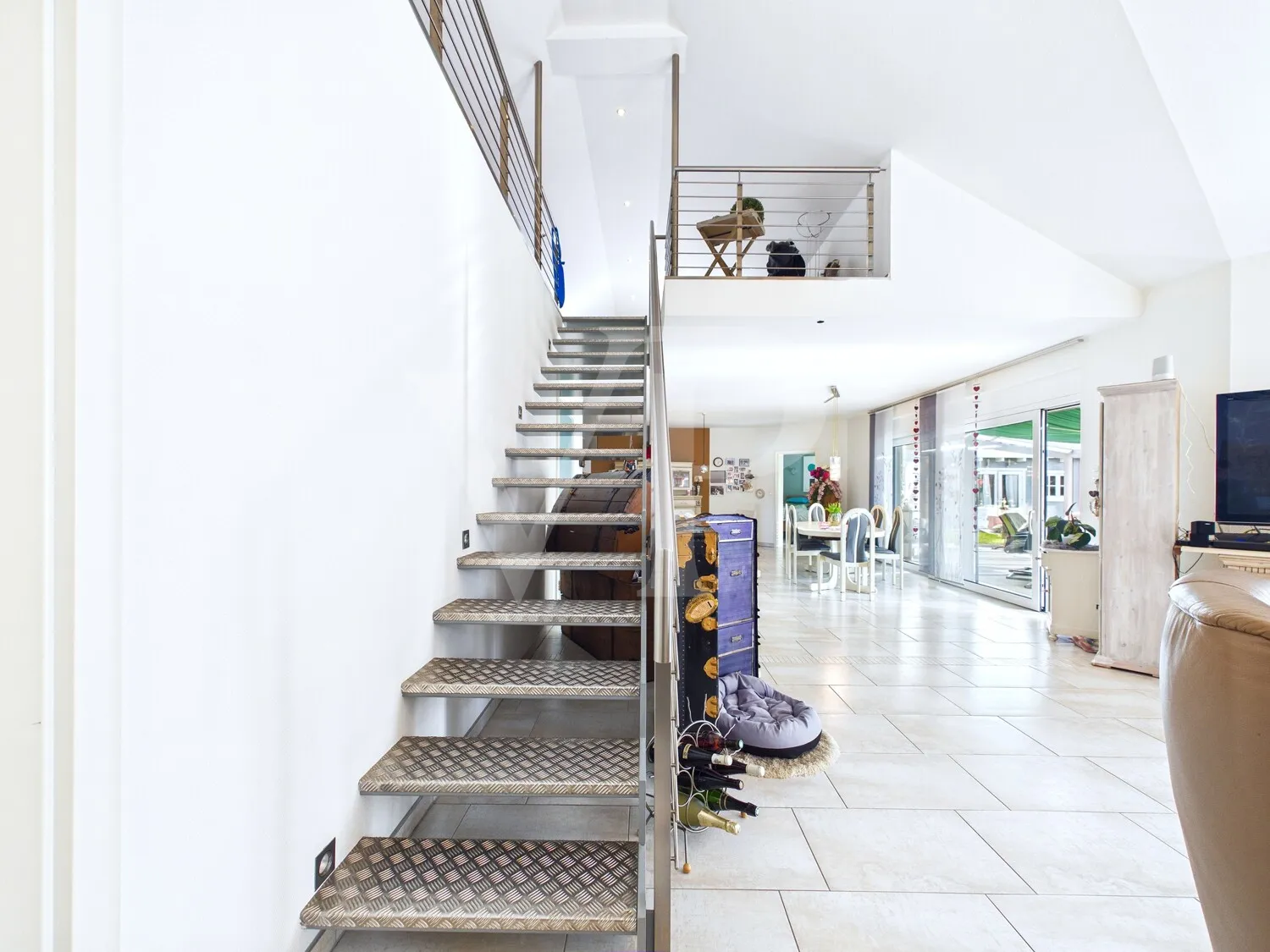 Treppe zum Studio