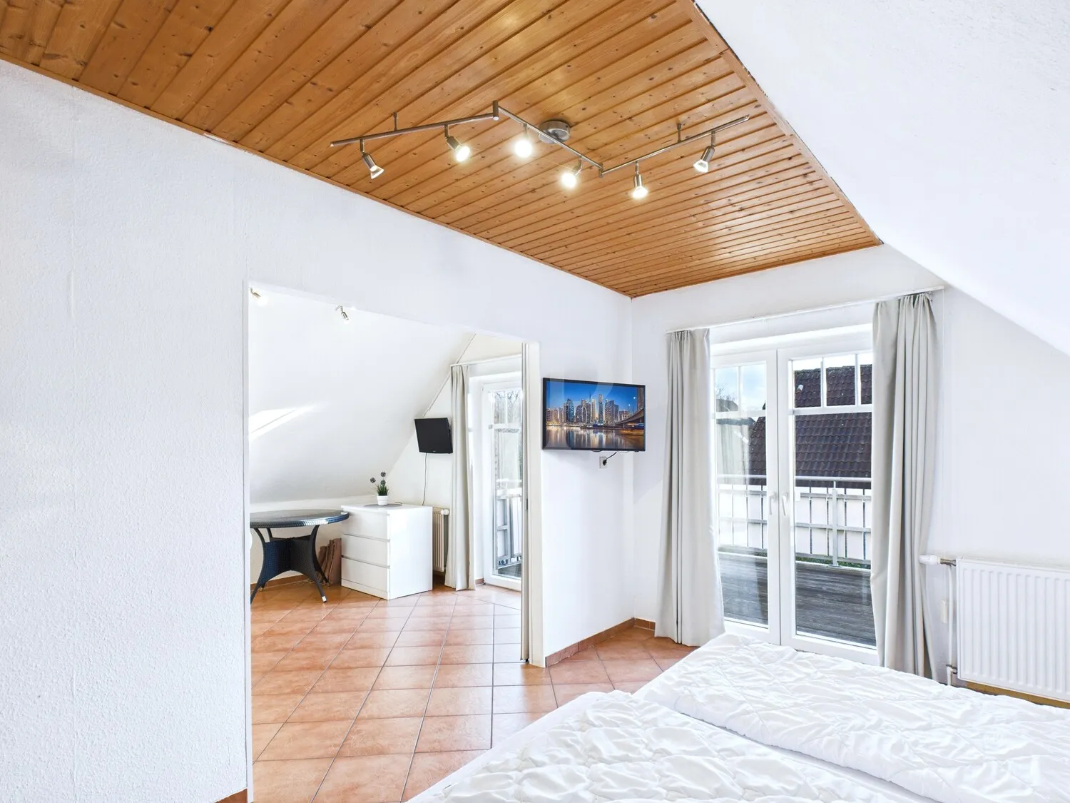 Schlafen 2 im Obergeschoss