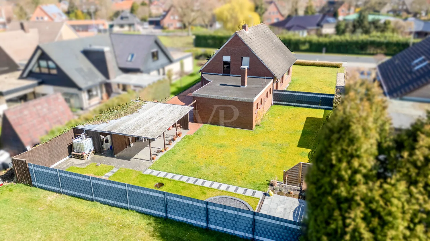 Garten Rückansicht