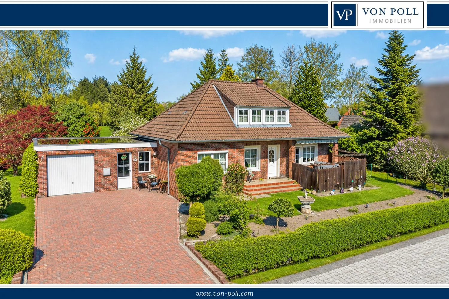Ihr neues Zuhause am Feldrand. Charmanter Walmdachbungalow mit großem Grundstück