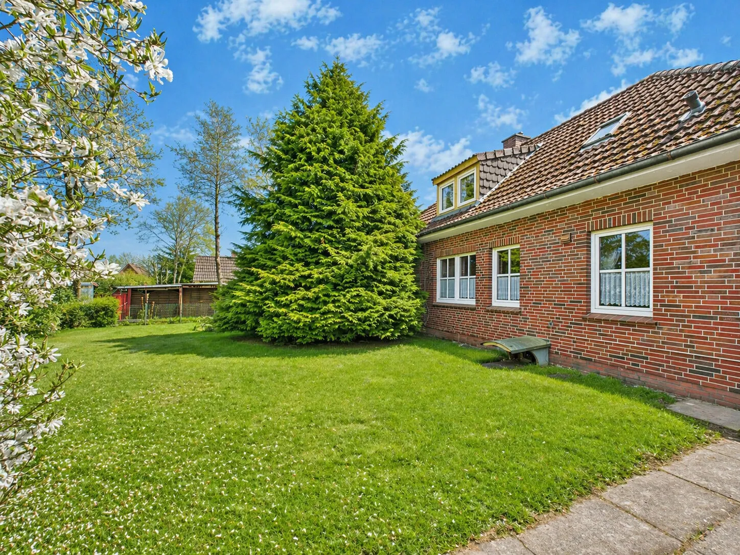 Rückansicht/Garten