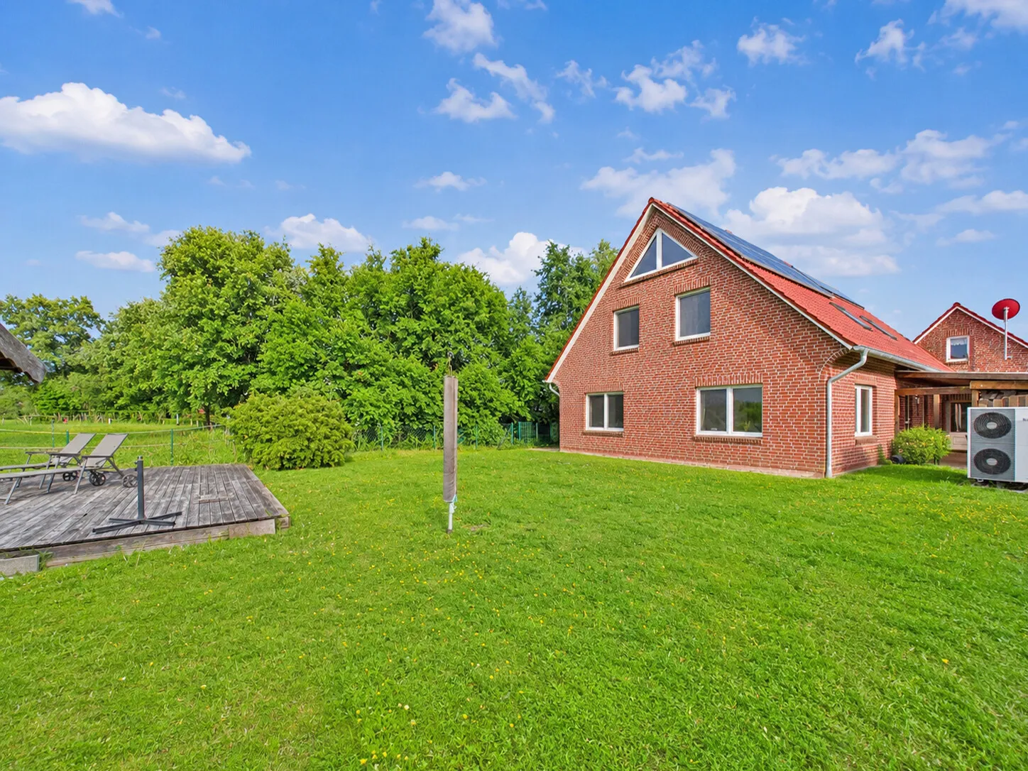 Garten/Rückansicht