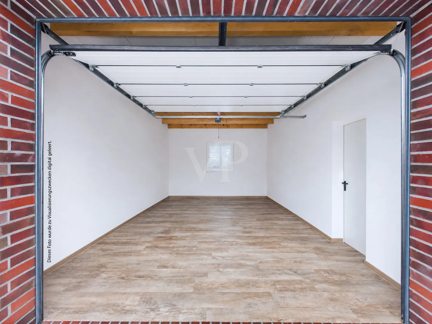 Beispielfoto Garage leergeräumt