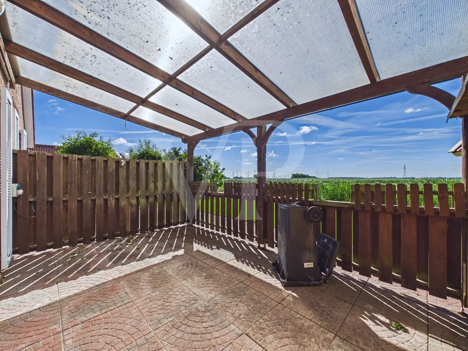 Überdachte Terrasse