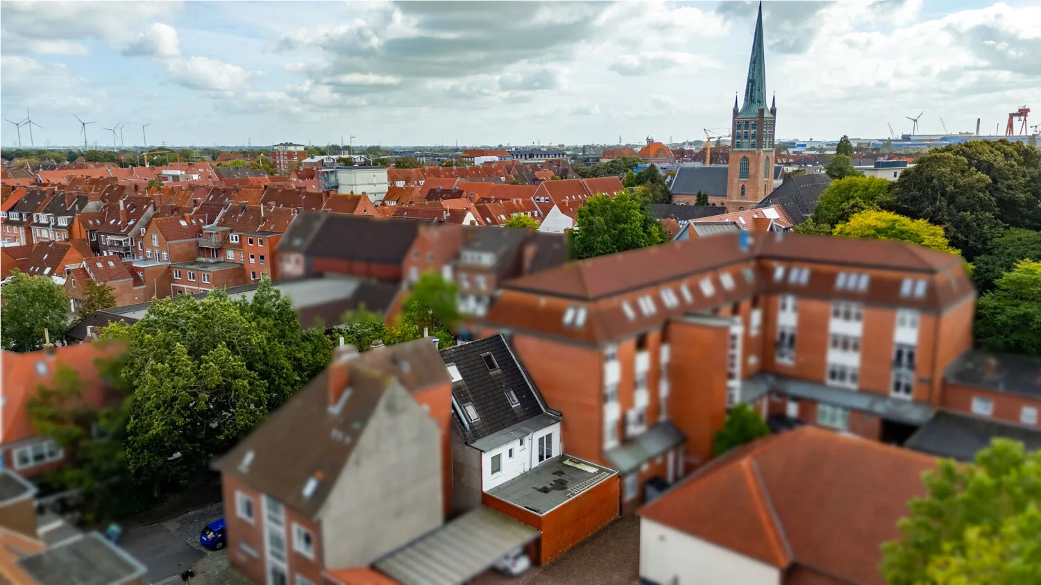 Drohnenbild Hinten