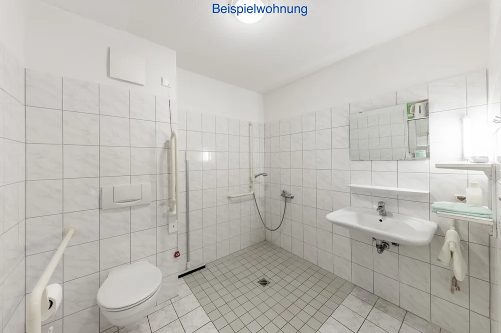 Beispielwohnung - Badezimmer