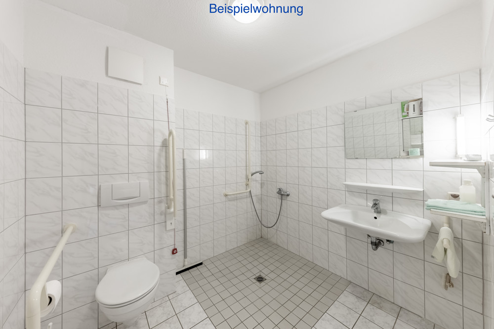 Beispielwohnung - Badezimmer