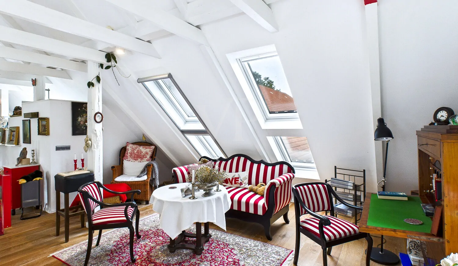 Galerie im Obergeschoss