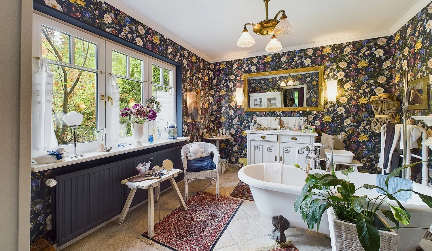 Badezimmer im Erdgeschoss