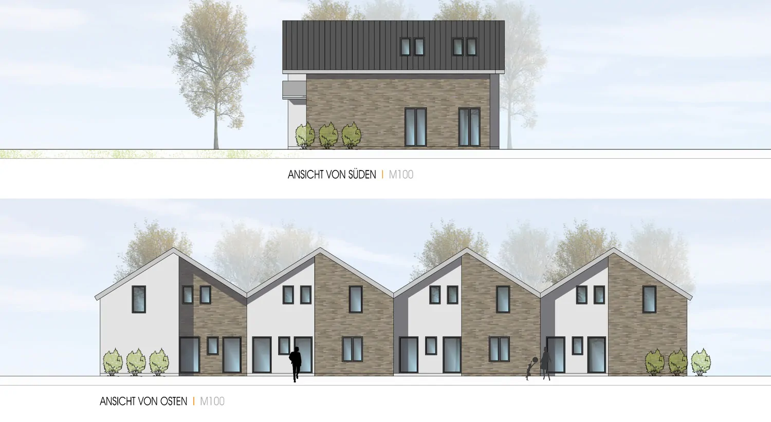 Ansichten Süd & Ost