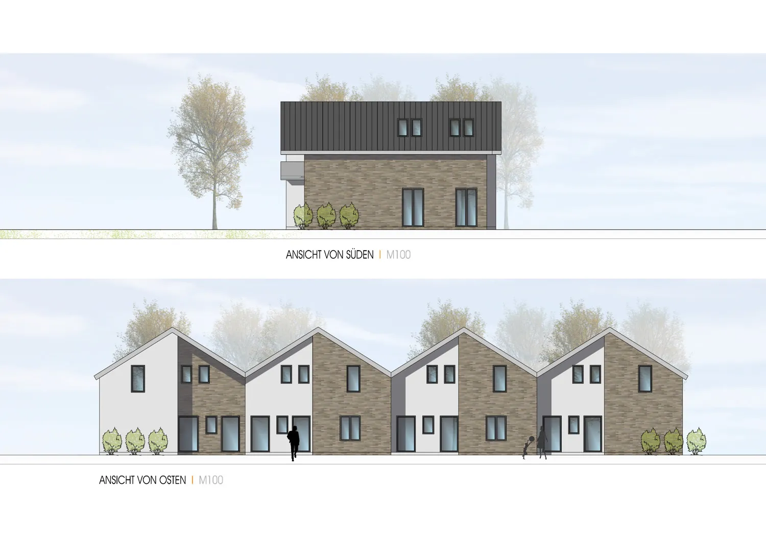 Ansichten Süd & Ost