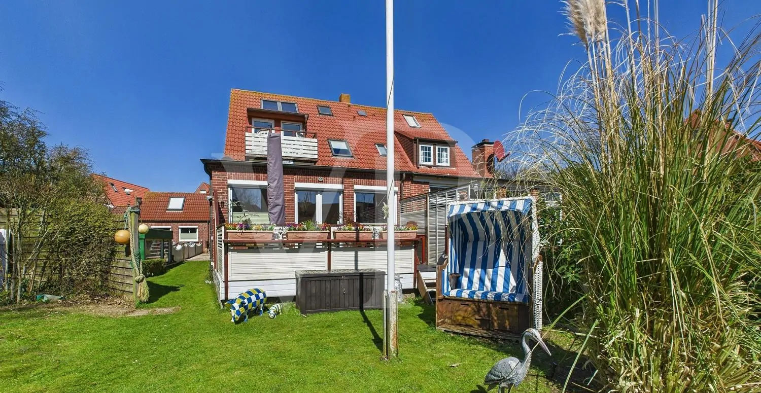 Ihr neues Zuhause hinter dem Deich auf Juist - Vielseitiges Anwesen mit 4 Wohneinheiten (3 Ferienwhg.) auf großem Grundstück