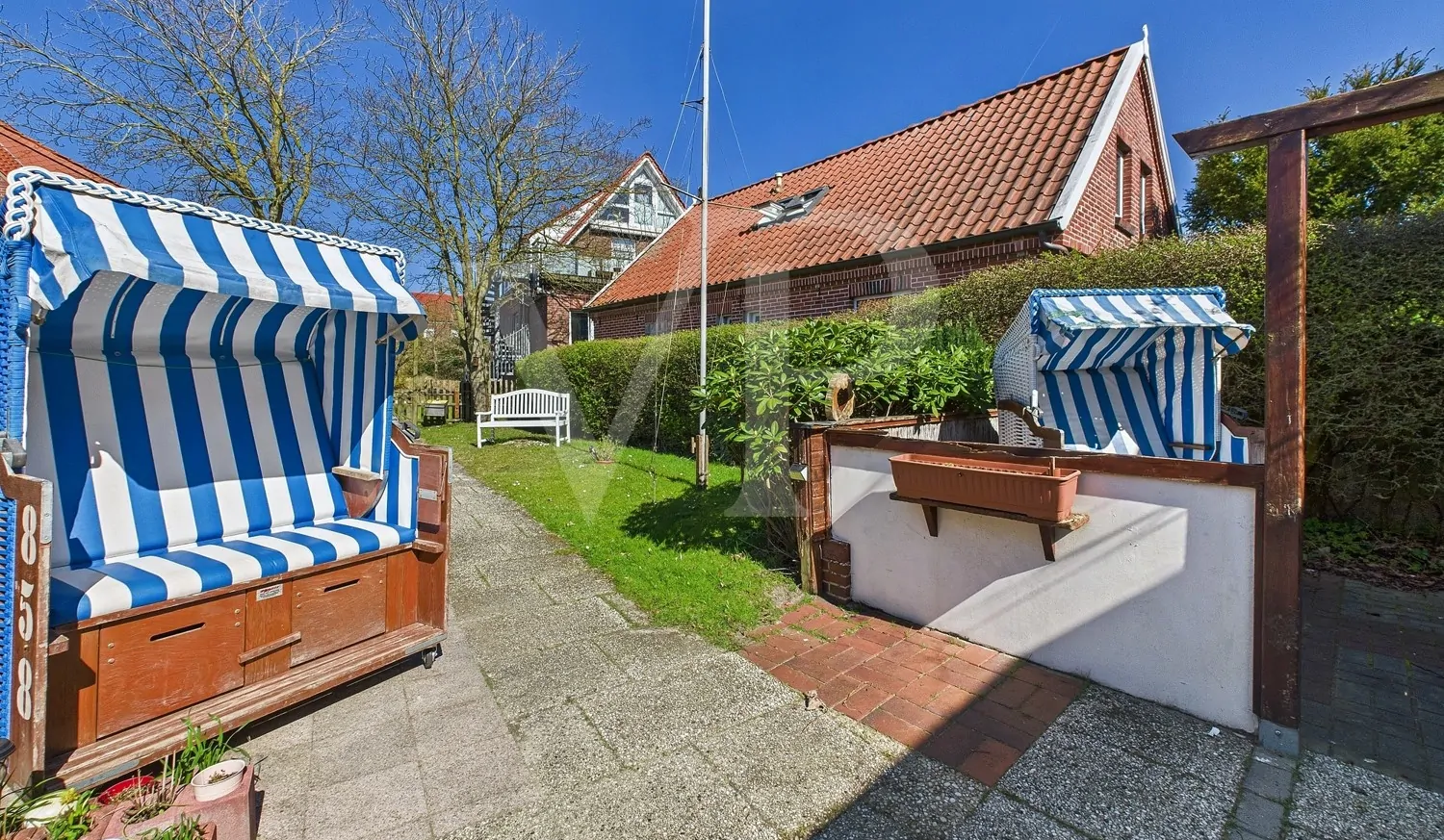 Terrasse Ferienwohnung EG