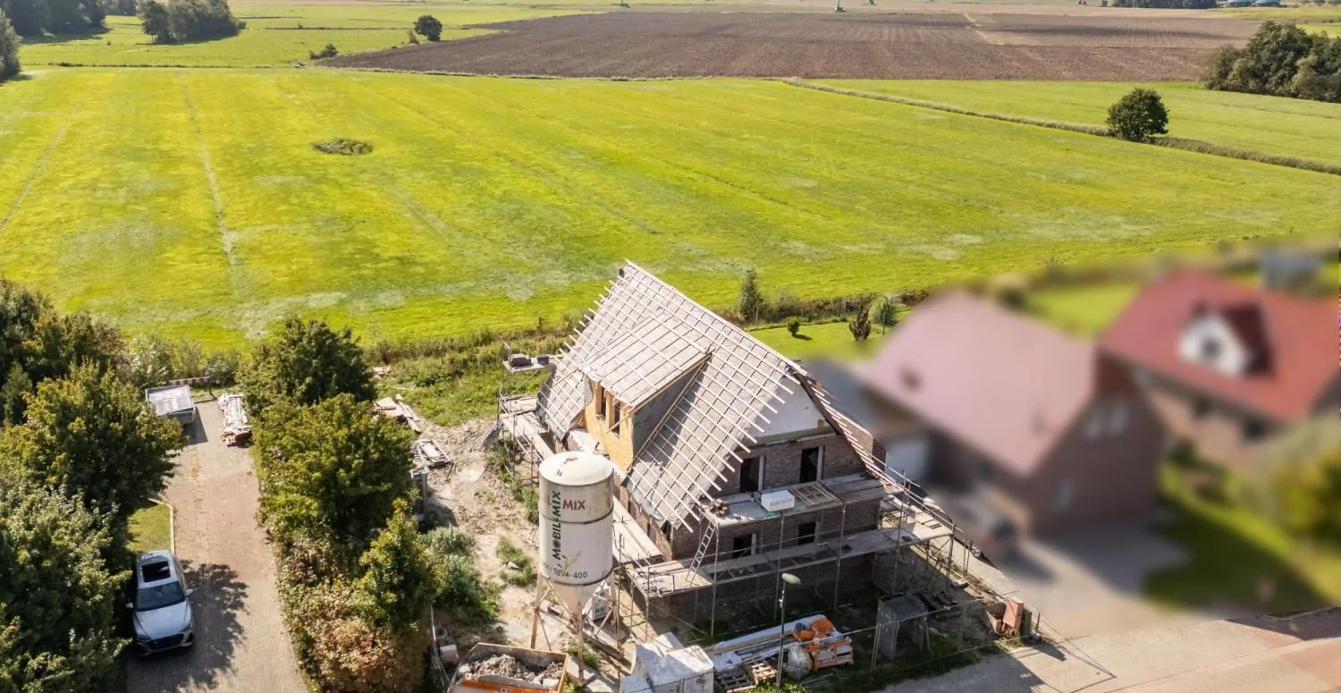 Neubau Doppelhaushälfte in hochwertiger Ausführung und beliebter Lage von Dornum