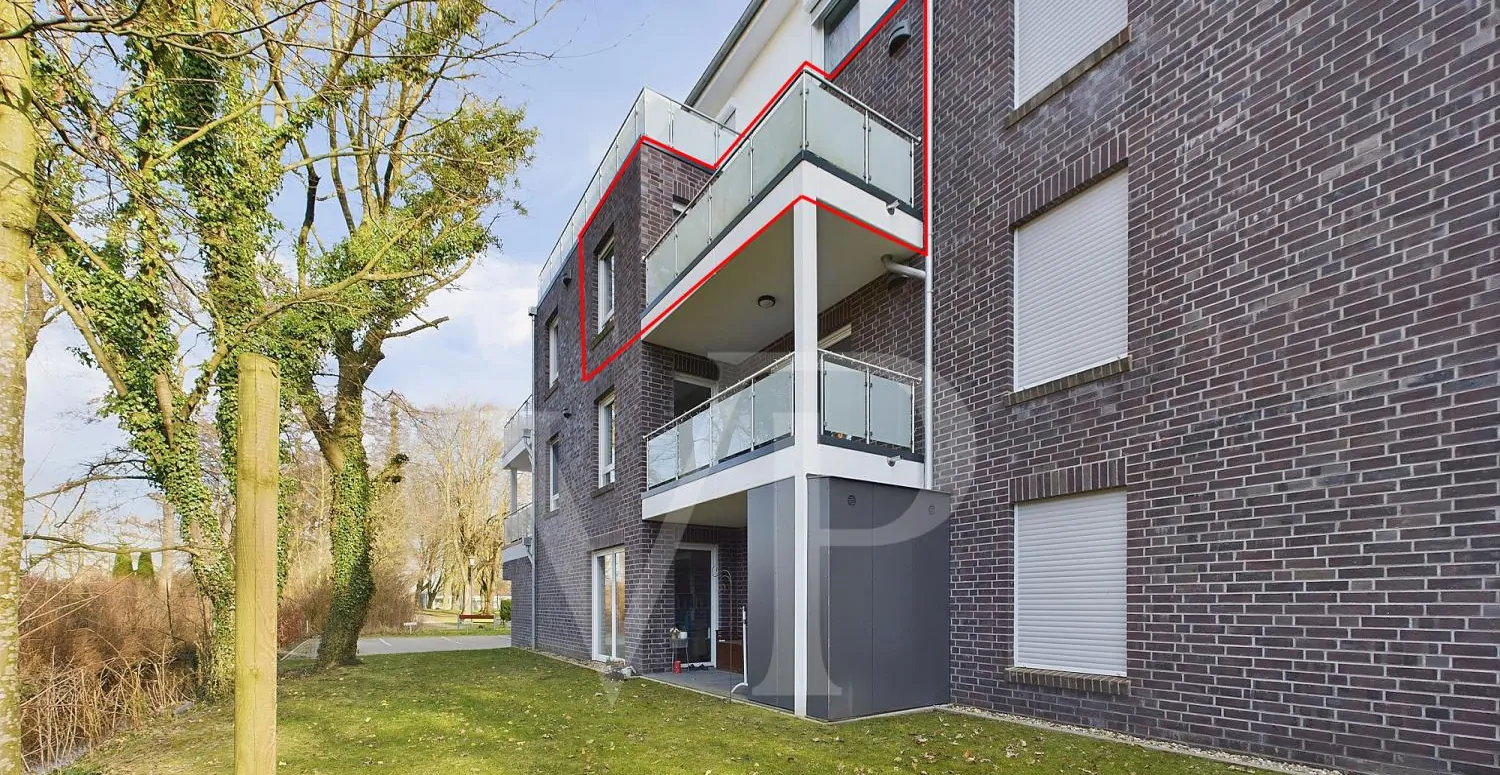 Moderne altersgerechte Oberwohnung mit Fahrstuhl in ruhiger Lage von Norden