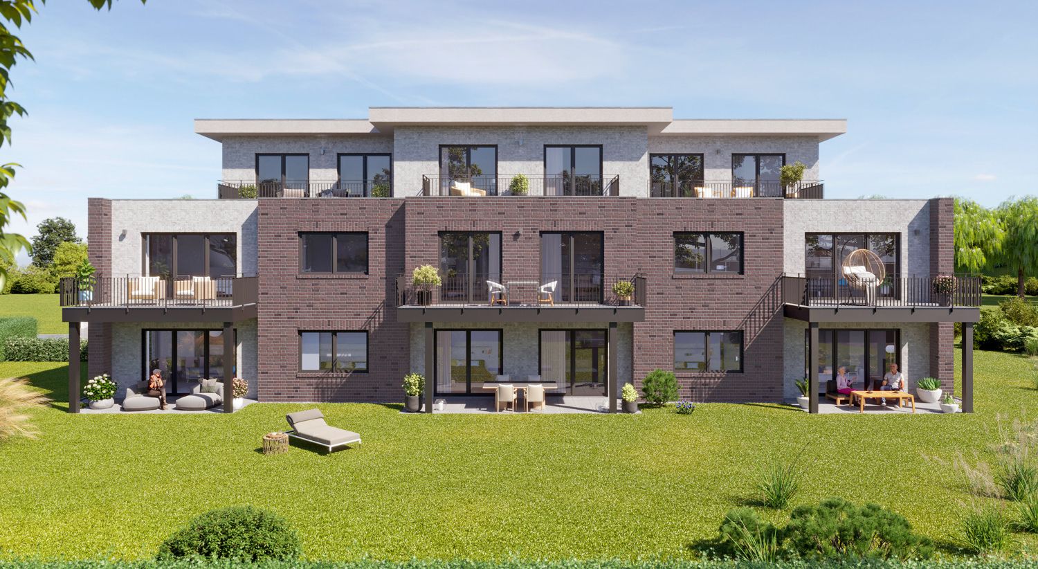 Seniorengerechte Neubauwohnung in Service-Wohnanlage