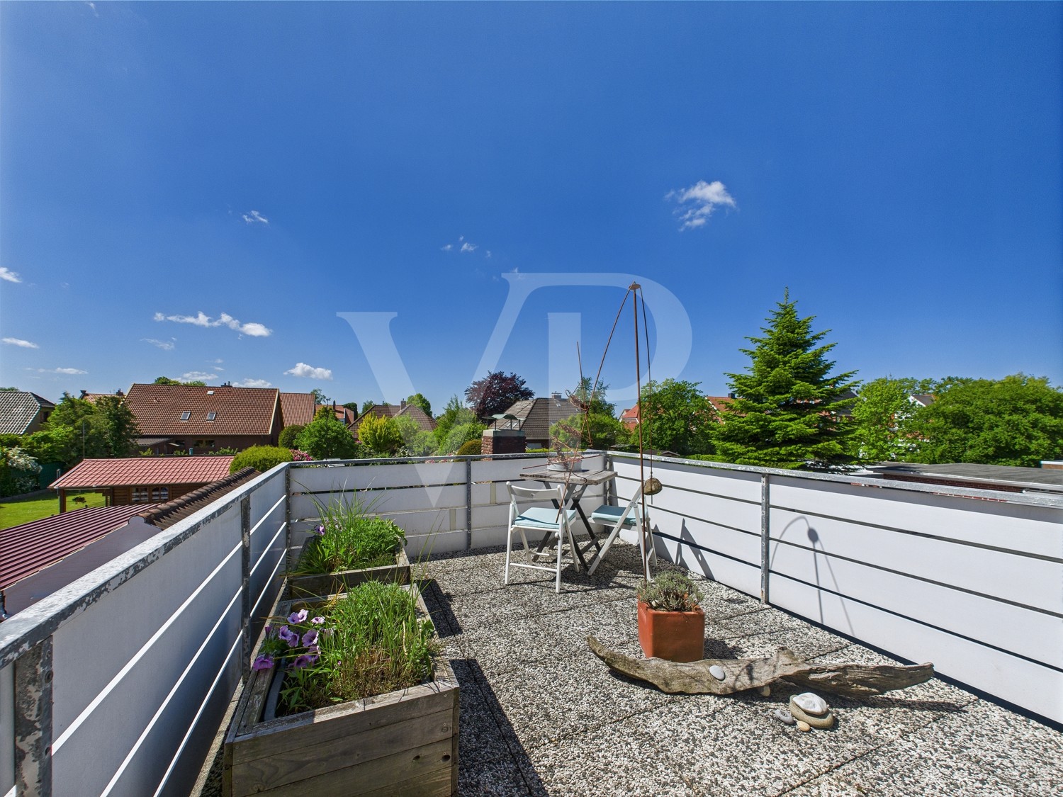 Dachterrasse / Entspannungsbereich