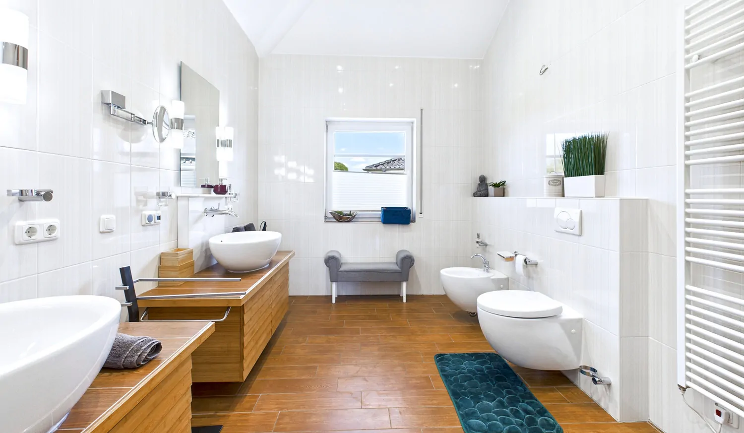 Gästebereich über der Garage